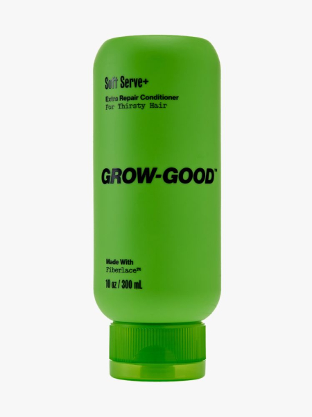 Grow-Good Soft Serve+ in branded component on a light gray background